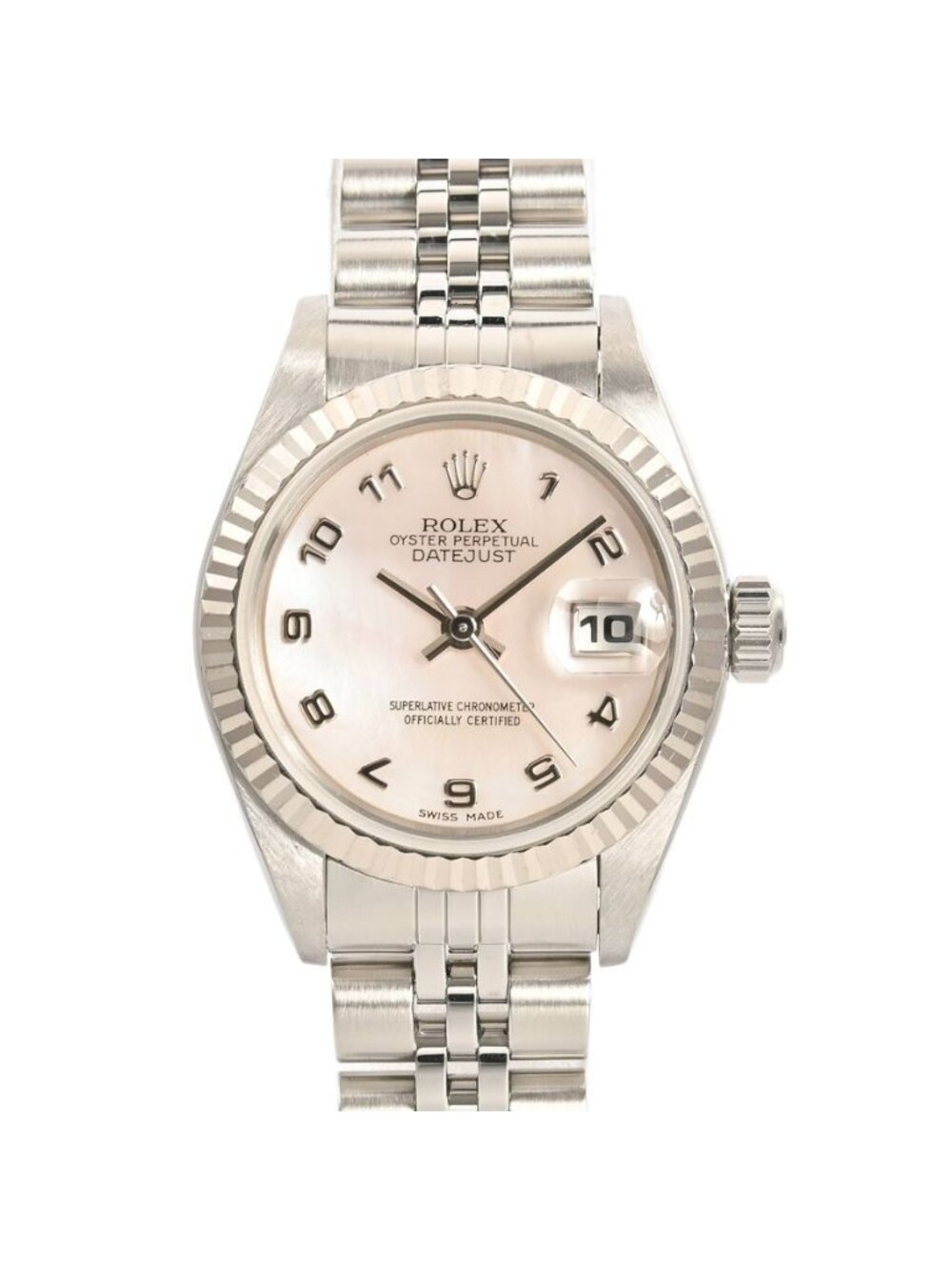Rolex Watch Datejust White Gold